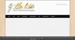 Desktop Screenshot of coralegiuseppedecicco.it